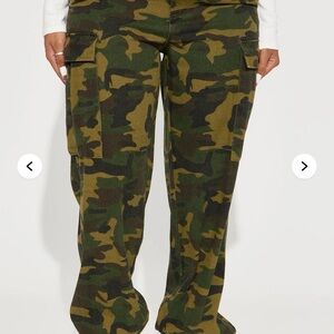 Fashion Nova Camouflage Cargo Pants
